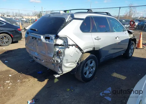 2020 Toyota Rav4 Hybrid Xle z USA, uszkodzony, nr VIN 2T3RWRFV7LW090969